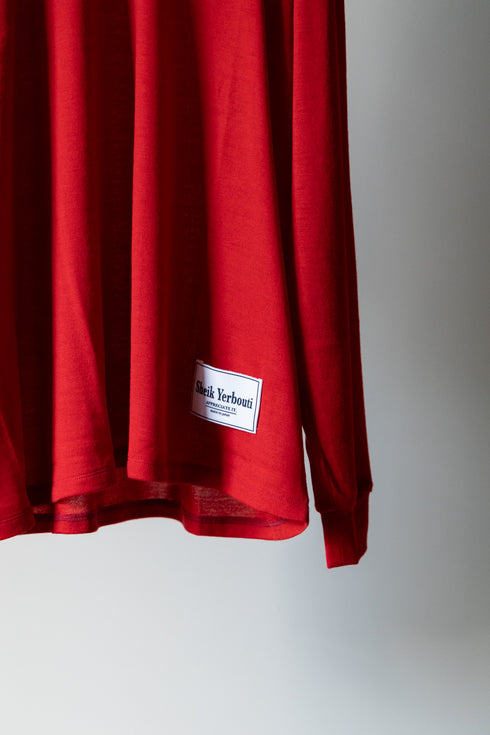 【SHEIK YERBOUTI】"MERINO WOOL L/S T-SHIRT"